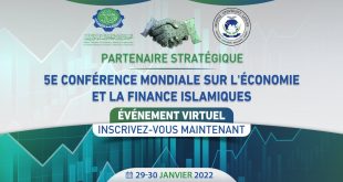 5e Conférence Mondiale sur l ‘Economie et la Finance Islamique du 29 au 30 janvier 2022